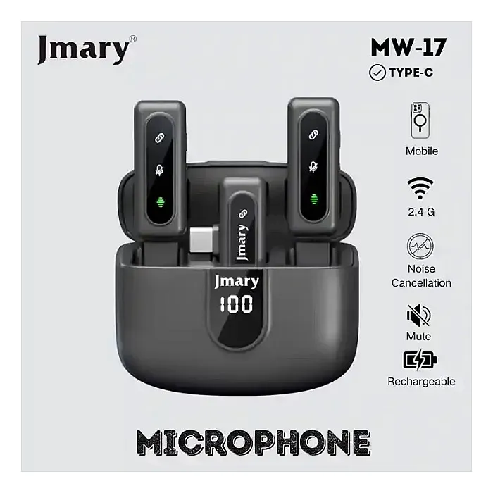 Jmary MW-17 2.4G Wireless Microphone for Mobile Jmary MW-17 2.4G Wireless Microphone for Mobile